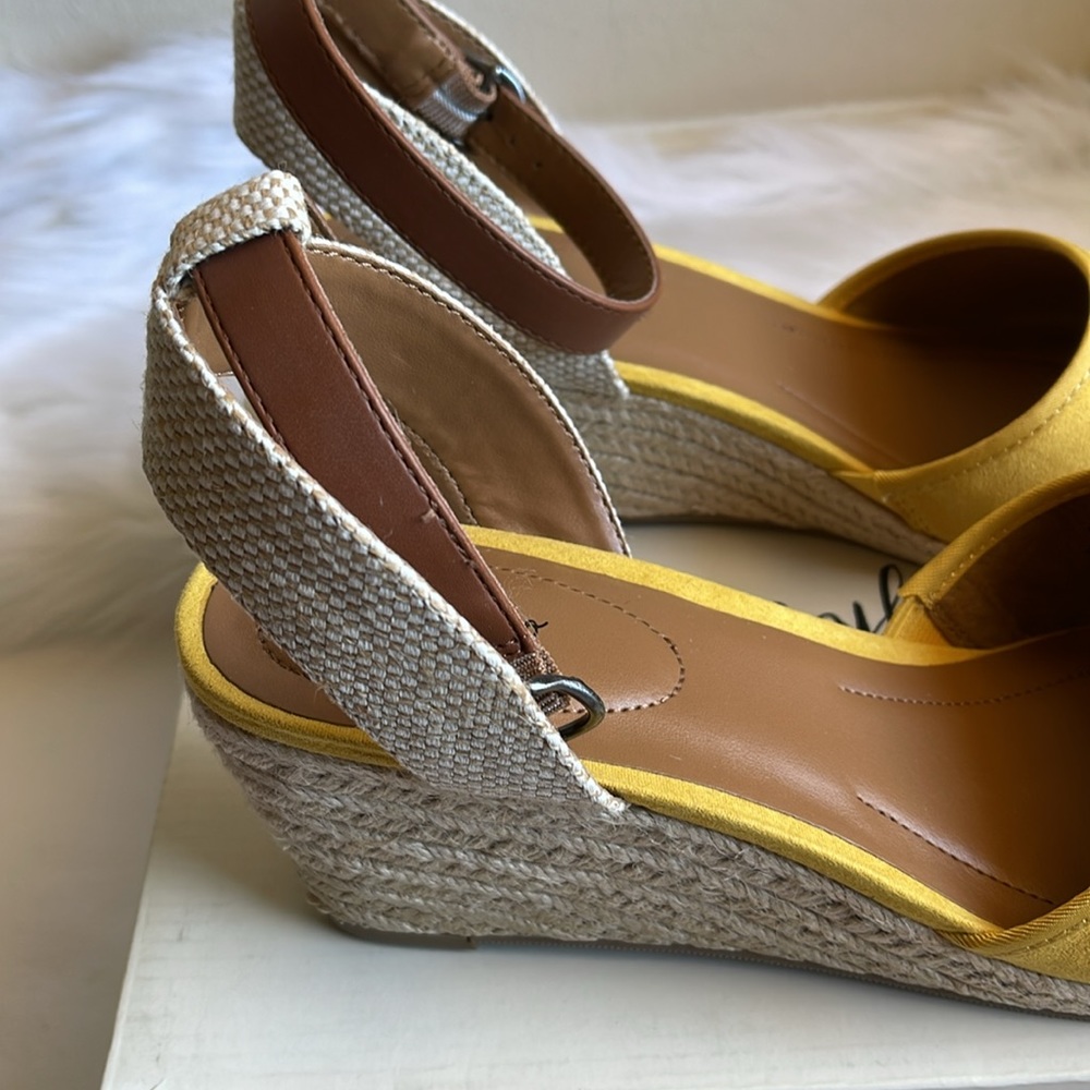 Style & Co Women’s Mailena Dark Yellow Espadrille New in box. Various Sizes. - Picture 4 of 7
